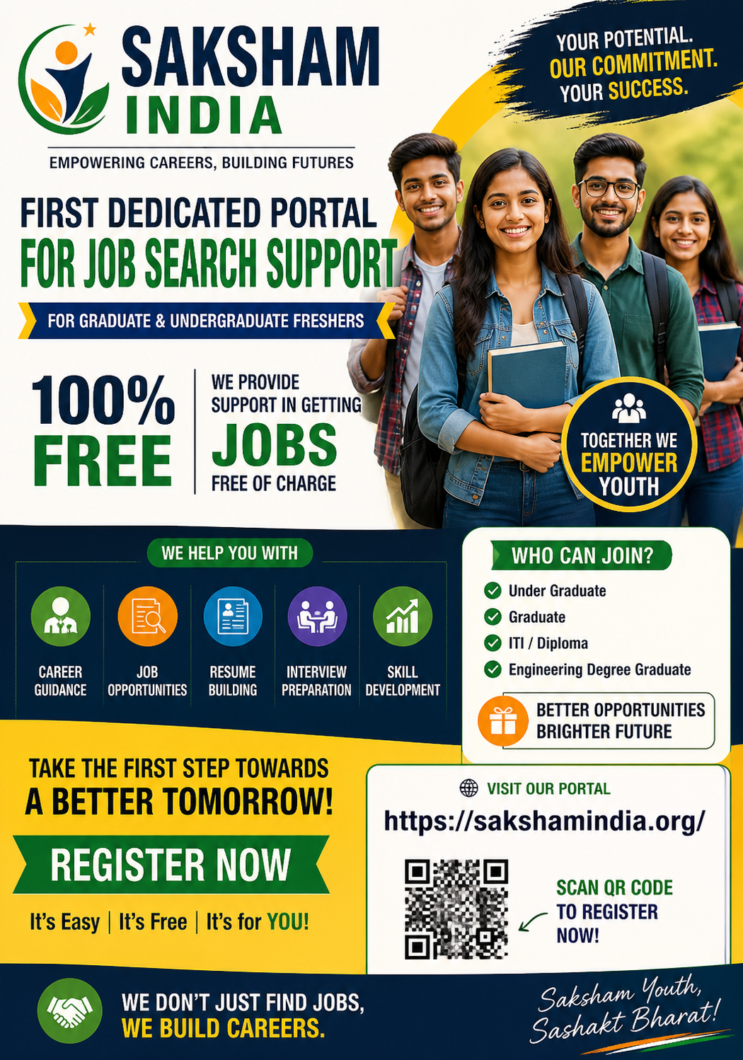 Saksham India Poster